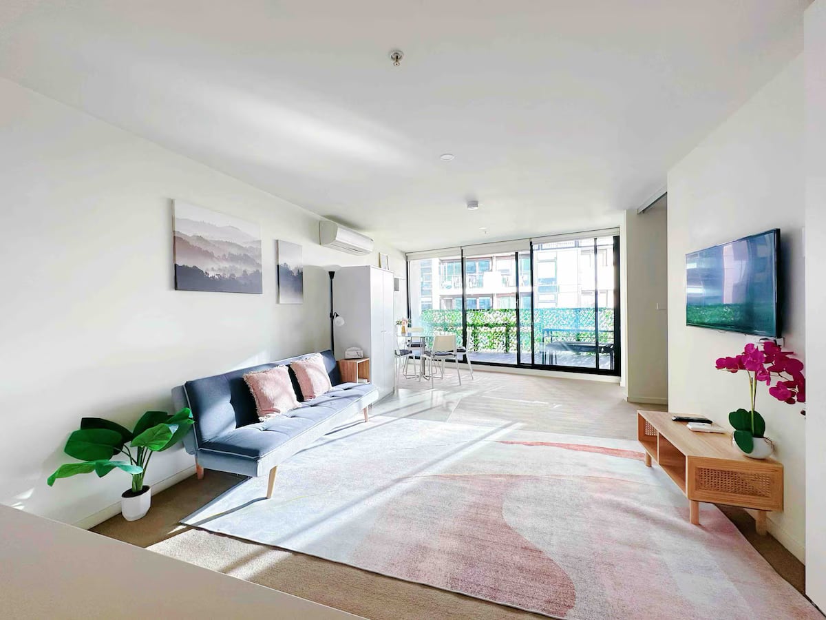 Luxury CBD 2B1B For 2ppl@VicMarket perf 4 LongStay in Melbourne