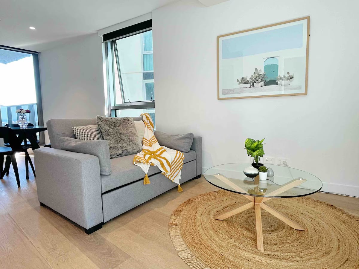 Great view 1-bedroom Close to Crown & Everything in Southbank