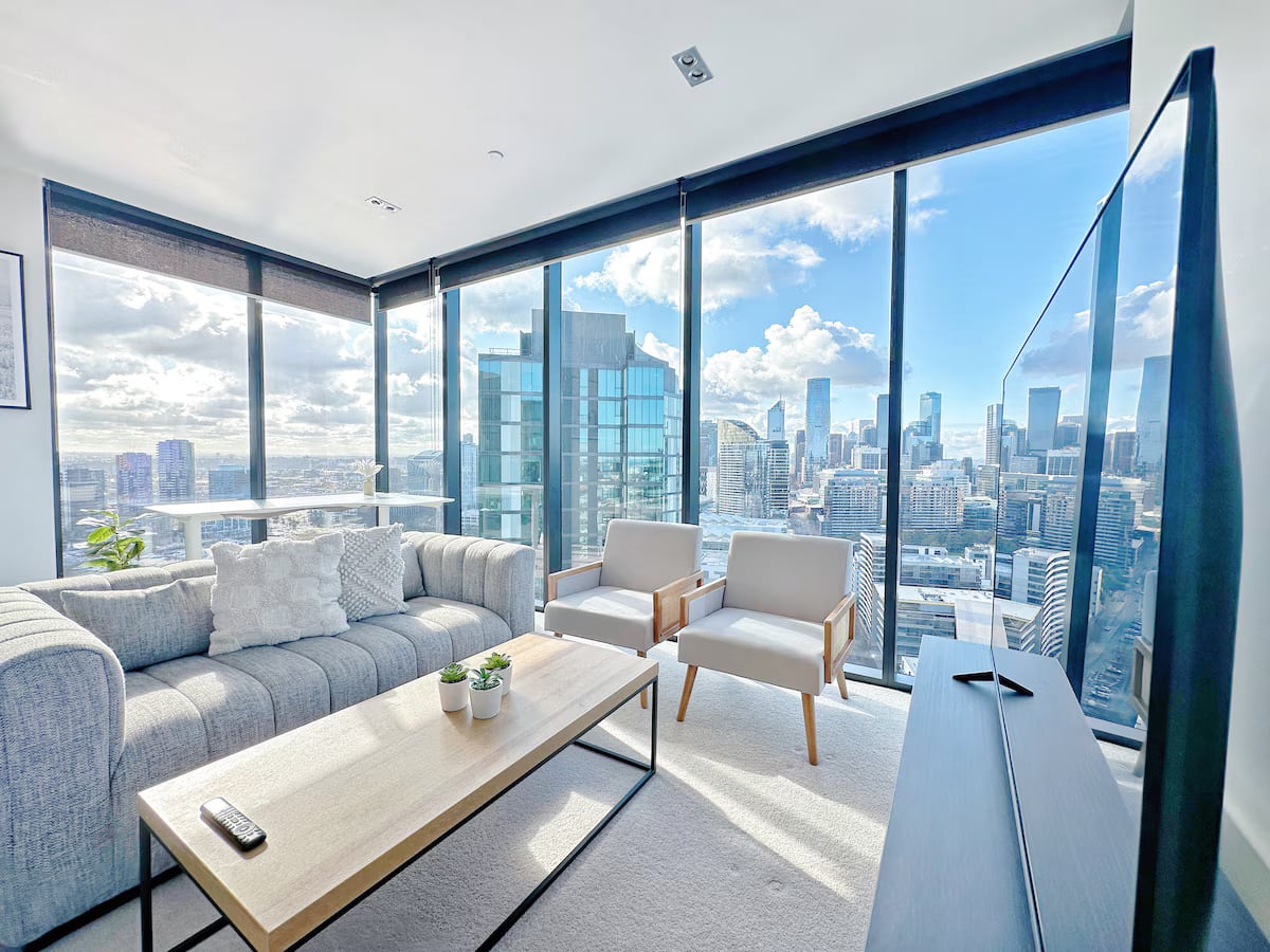 AmazingView Cozy 2B2B wFreeCarPark perf 4 LongStay in Docklands