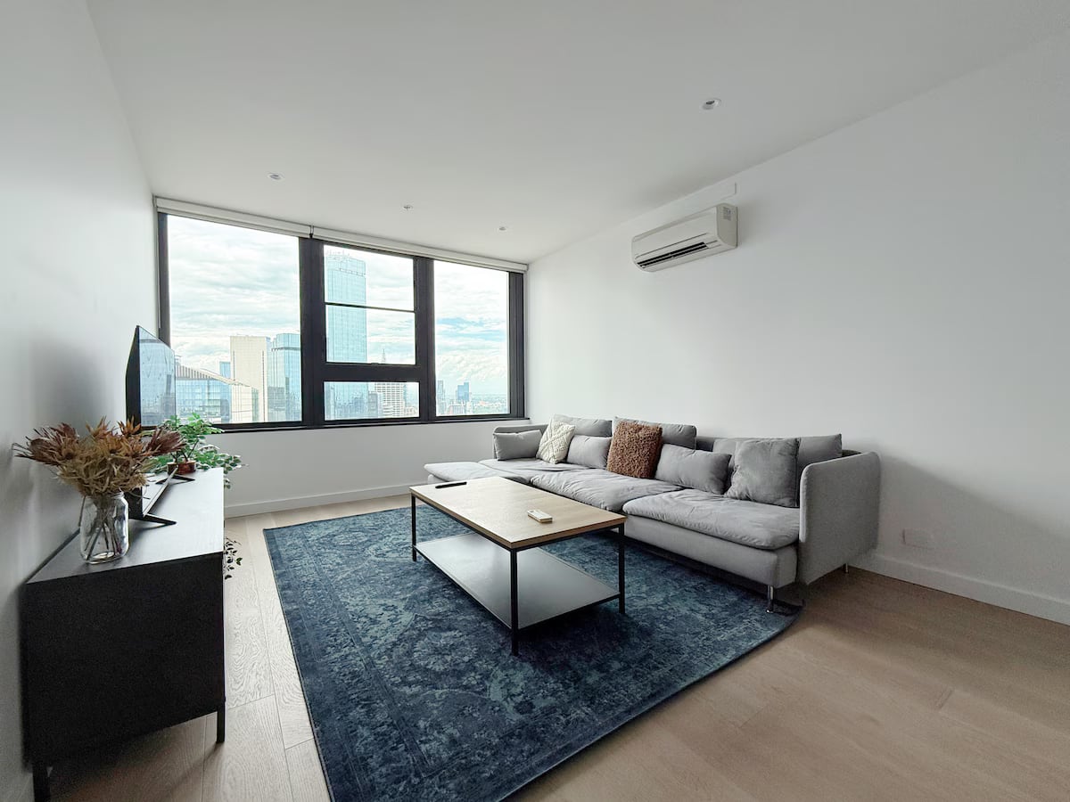 AmazeView High Lv 3B2B w FreePark perf 4 LongStay in Docklands