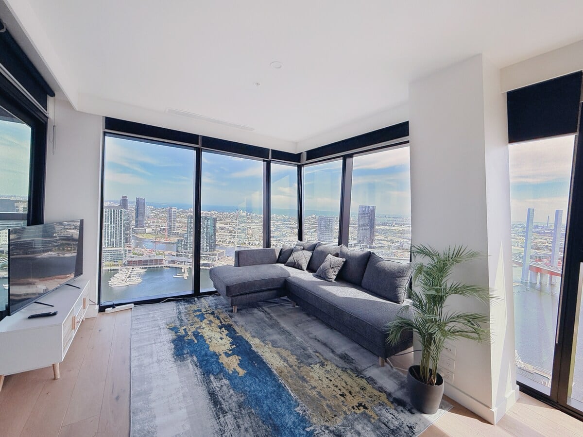 AmazingView3B3B H-level Apt wFreePark@FreeTramZone in Docklands