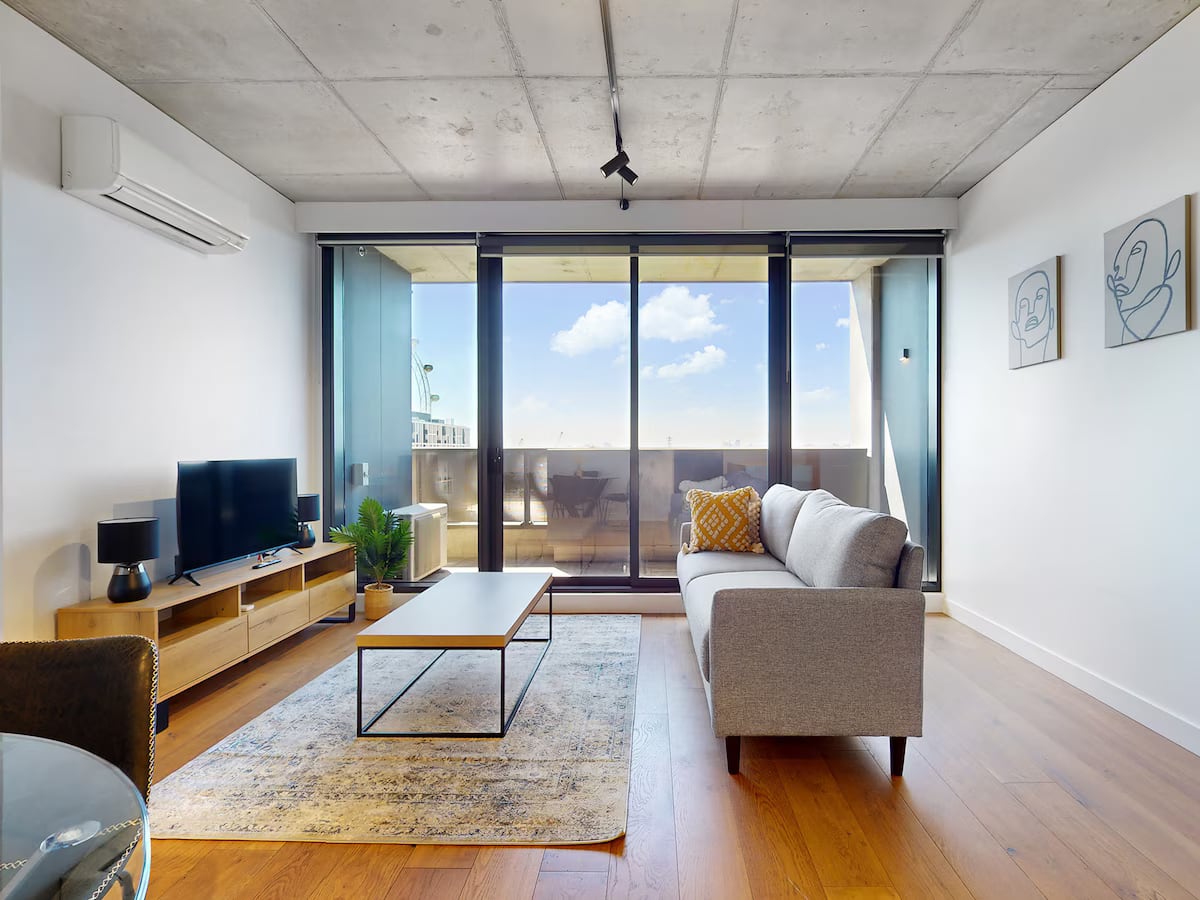 Amazing View Conv Cozy 2B2B wFreePark@FreeTramZone in Docklands