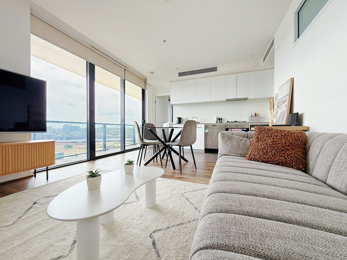 HarborCentre Conv Cozy 2B1B wFreePark@FreeTramZone in Docklands